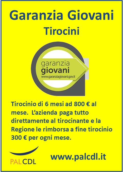 Tirocinio Garanzia Giovani